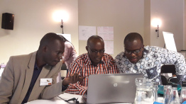 Group discussions on what different actors should do