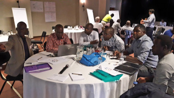 Group discussions on data needs and gaps through the value chain