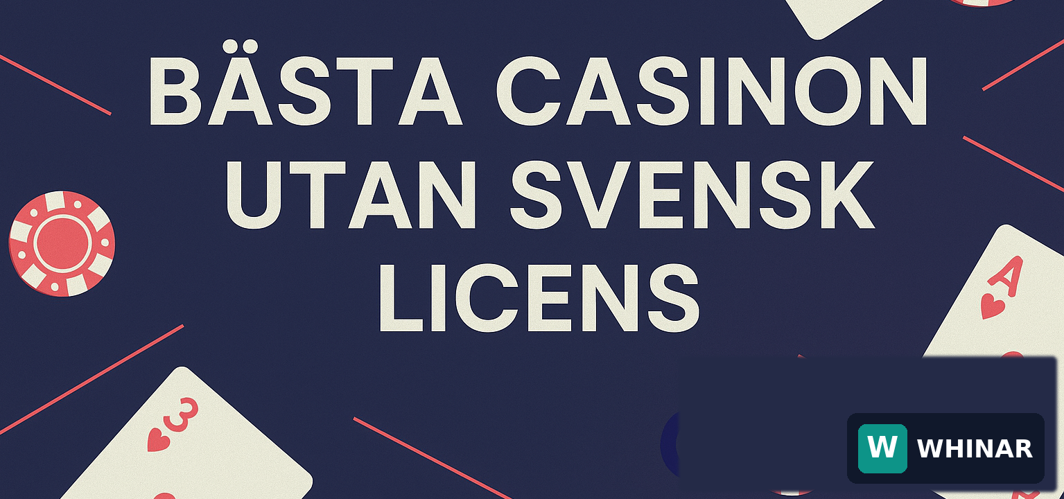 baÌsta casinon utan svensk licens