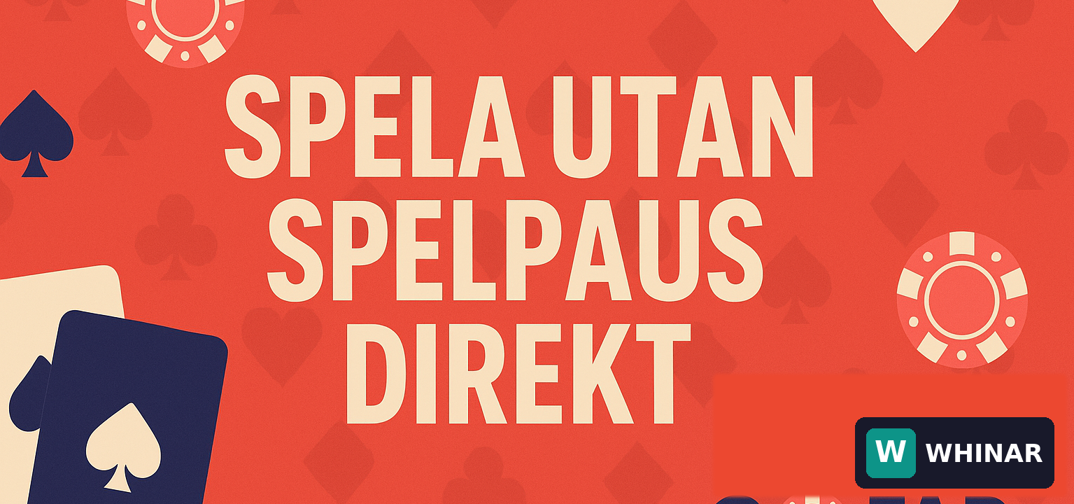 spela casino utan Spelpaus direkt